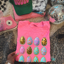 Load image into Gallery viewer, Easter Eggs Gold Glitter Outline TRANSFER KAYNDI JAN 26
