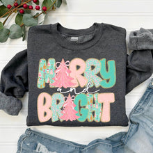 Load image into Gallery viewer, Merry &amp; Bright Pink Lace TRANSFER SDD SEPT 25
