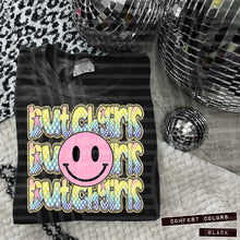 Load image into Gallery viewer, Rainbow Checker Pink Happy Stacked Mascots Dropdown TRANSFER CAP JUNE 25
