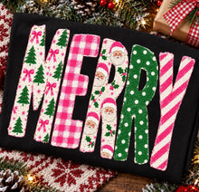 Load image into Gallery viewer, Merry Polka Plaid DROPDOWN TRANSFER TUESDAY
