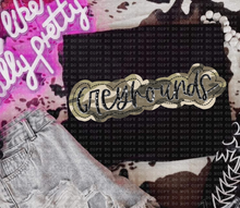 Load image into Gallery viewer, Camo Faux Applique Teams DROPDOWN TRANSFER ECHT JUNE
