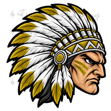 Load image into Gallery viewer, Front Or Side Logo Sports Custom Name Mascot DROPDOWN DTF TRANSFER
