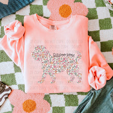 Load image into Gallery viewer, Floral Dog Mom DROPDOWN TRANSFER SWD FEB
