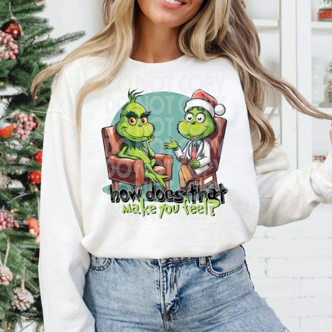 Green Guy Psychiatrist TRANSFER