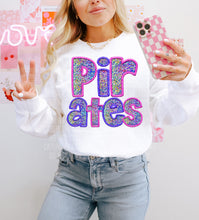 Load image into Gallery viewer, Pink And Purple Glam Mascot Dropdown TRANSFER CAP
