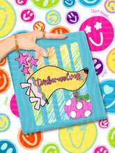 Load image into Gallery viewer, Pencil Flag Striped Mascots DROPDOWN TRANSFER CAP JUNE 26
