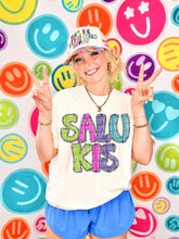 Load image into Gallery viewer, Hopscotch Hues Stacked School Mascots DROPDOWN TRANSFER CAP JUNE 26
