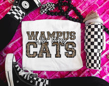Load image into Gallery viewer, We Are Faux Embroidery Leopard Mascot DROPDOWN TRANSFER CAP
