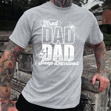 Load image into Gallery viewer, Tired Dad Sleep Deprived Color Dropdown TRANSFER CSC MAY 25
