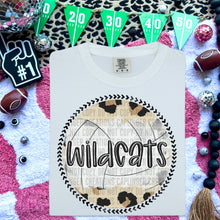 Load image into Gallery viewer, Leopard Volleyball Background Mascot Dropdown TRANSFER CAP FEB
