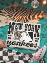 Load image into Gallery viewer, Distressed Black And Leopard Baseball Teams DROPDOWN TRANSFER KAI APR 26
