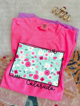 Load image into Gallery viewer, Pink Floral States (all 50 states available) TRANSFER CARTER MAR 26
