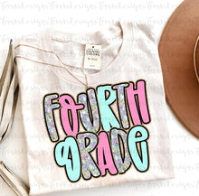 Load image into Gallery viewer, Pink Mint Floral B2S Alpha Grades DROPDOWN TRANSFER
