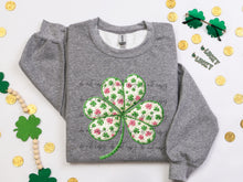 Load image into Gallery viewer, Shamrock Pink Faux Chenille TRANSFER ET JAN 26
