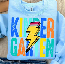 Load image into Gallery viewer, Blue Yellow Pencil Bolt Grades DROPDOWN TRANSFER
