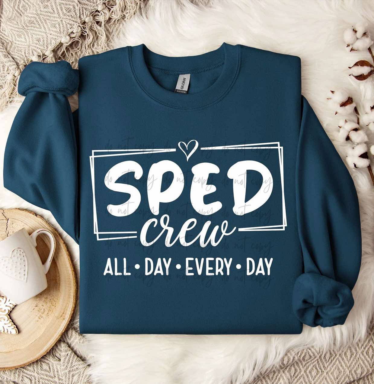 SPED Crew Block Heart COLOR DROPDOWN TRANSFER ET OCT 25 – Sassy ...