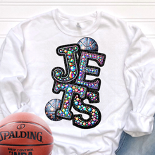 Load image into Gallery viewer, Rhinestone Basketball Mascots DROPDOWN TRANSFER CSD
