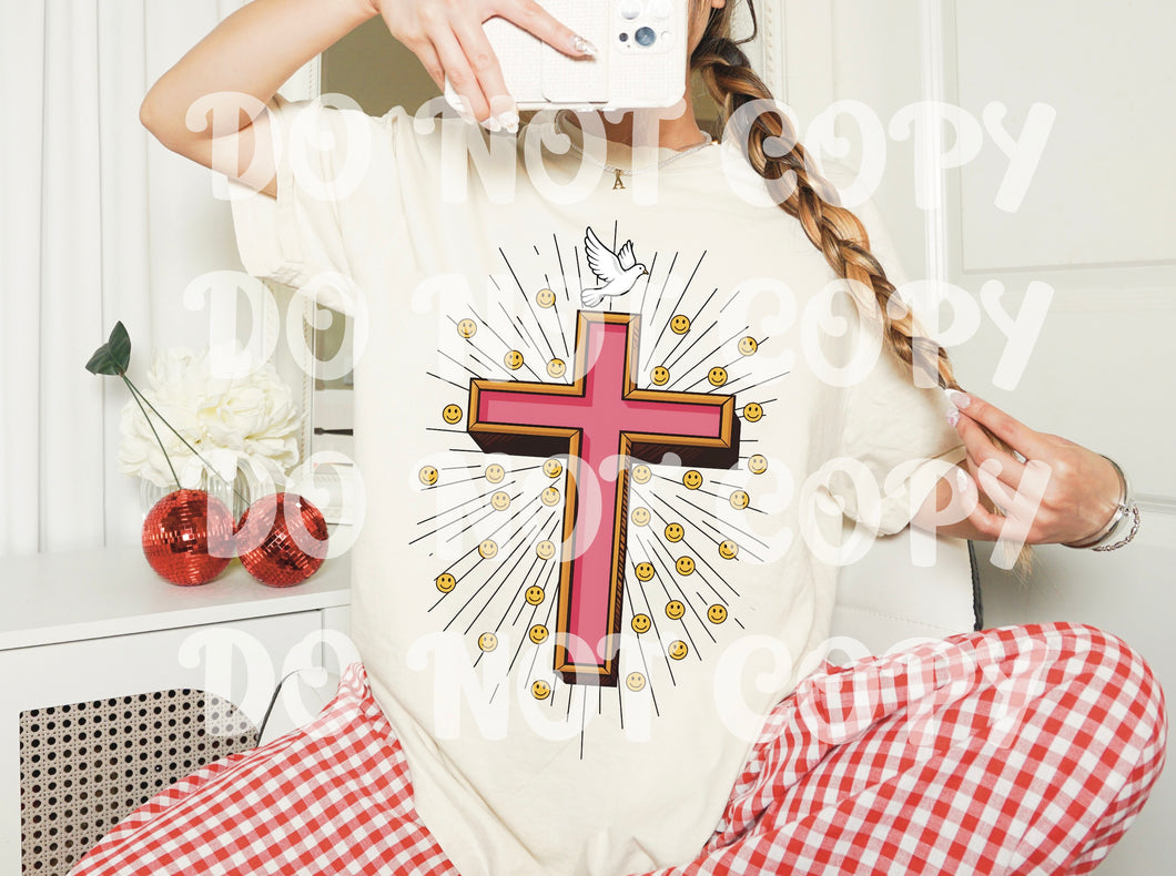 Happy Face Cross TRANSFER RTD FEB 26 EGGSTRAVAGANZA COLLAB – Sassy ...