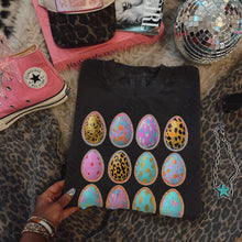 Load image into Gallery viewer, Easter Eggs Gold Glitter Outline TRANSFER KAYNDI JAN 26
