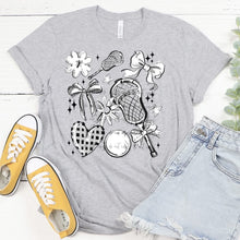 Load image into Gallery viewer, Play Ball Lacrosse Collage DROPDOWN TRANSFER BIA
