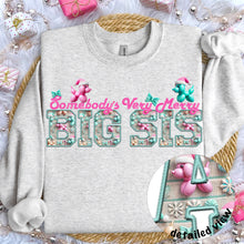 Load image into Gallery viewer, Somebody’s Very Merry Title Faux Embroidery (DROPDOWN) TRANSFER

