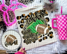 Load image into Gallery viewer, Snap Tackle Repeat Football Leopard Field Mascots Dropdown TRANSFER CAP JUNE 25
