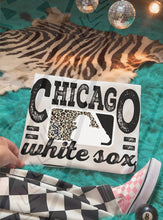 Load image into Gallery viewer, Distressed Black And Leopard Baseball Teams DROPDOWN TRANSFER KAI APR 26
