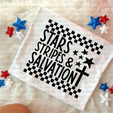 Load image into Gallery viewer, Stars Stripes &amp; Salvation Color Dropdown TRANSFER OHDD MAY 25
