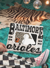 Load image into Gallery viewer, Distressed Black And Leopard Baseball Teams DROPDOWN TRANSFER KAI APR 26
