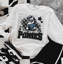 Load image into Gallery viewer, We Are The Mascots Checkered Stars Dropdown TRANSFER SWD TEMP
