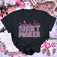 Load image into Gallery viewer, Somebody’s Nutty Title Faux Embroidery Nutcracker  TRANSFER HMWK
