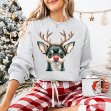 Load image into Gallery viewer, Christmas Red Nose Antler Dogs Dropdown TRANSFER
