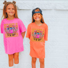 Load image into Gallery viewer, Schools Out For The Summer Pink Leopard Bus TRANSFER KAYNDI 25
