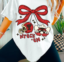 Load image into Gallery viewer, Coquette Cherry Football Teams Dropdown TRANSFER CMD AUG
