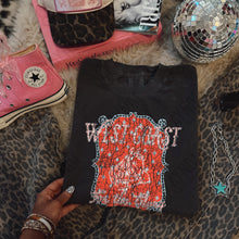 Load image into Gallery viewer, West Coast Red Distressed TRANSFER KAYNDI JAN 26
