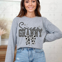 Load image into Gallery viewer, Soccer Names Bow Faux Embroidery TRANSFER HMWK JAN
