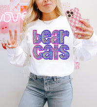 Load image into Gallery viewer, Pink And Purple Glam Mascot Dropdown TRANSFER CAP
