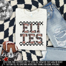 Load image into Gallery viewer, Football Faux Embroidery Checkered Mascots DROPDOWN TRANSFER CAP 24
