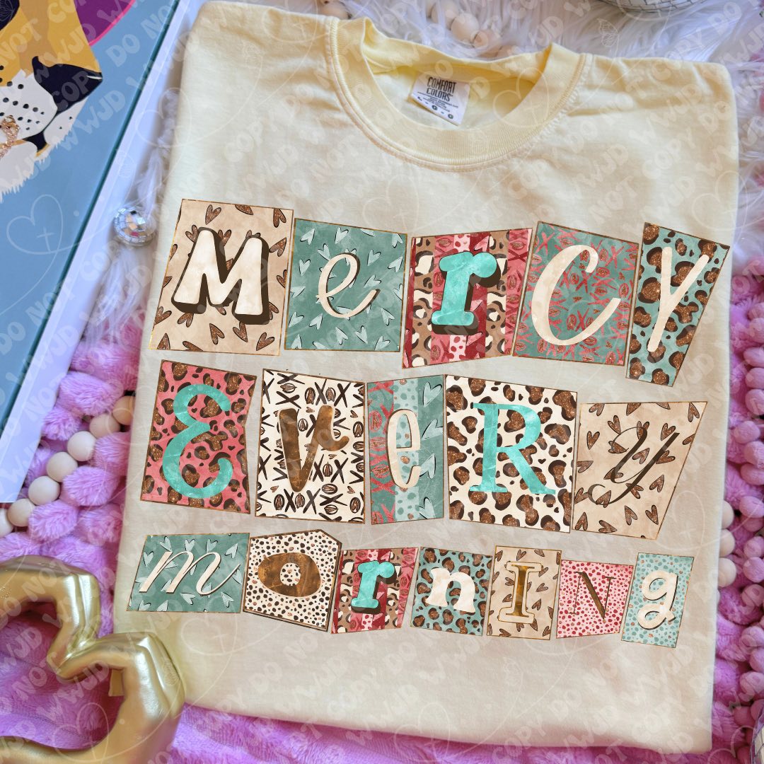 Mercy Every Morning Magazine Cut Out TRANSFER VL JAN 26 | NEW MERCIES ...