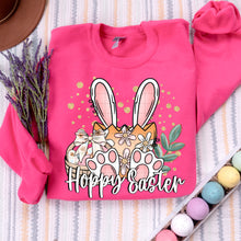 Load image into Gallery viewer, Hoppy Easter Floral Egg Bow TRANSFER SDD JAN 26
