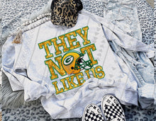 Load image into Gallery viewer, They Not Like Us Faux Embroidery Mascot DROPDOWN TRANSFER TGG 24
