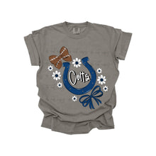 Load image into Gallery viewer, Bow + Flower Football Team DROPDOWN TRANSFER MWG JUNE 25
