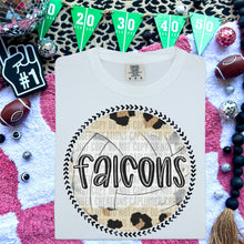 Load image into Gallery viewer, Leopard Volleyball Background Mascot Dropdown TRANSFER CAP FEB
