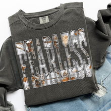 Load image into Gallery viewer, Grey Camo Word Collection Dropdown TRANSFER THREAD SEPT 25
