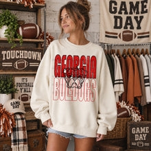 Load image into Gallery viewer, Double Line Varsity Logo Mascot DROPDOWN TRANSFER Strut 26
