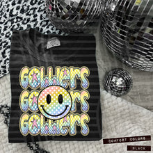 Load image into Gallery viewer, Rainbow Checker Happy Stacked Mascots Dropdown TRANSFER CAP JUNE 25
