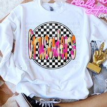Load image into Gallery viewer, Preppy Checkered Mascot Dropdown TRANSFER SWD TEMP
