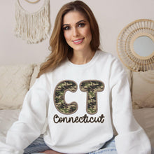 Load image into Gallery viewer, Bubble Camo Faux Embroidery States DTF TRANSFER
