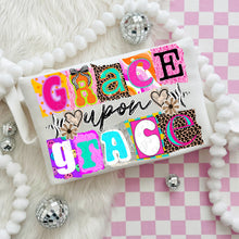 Load image into Gallery viewer, Grace Upon Grace Leopard Zebra Magazine Cutout TRANSFER DWS FEB 26
