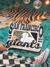 Load image into Gallery viewer, Distressed Black And Leopard Baseball Teams DROPDOWN TRANSFER KAI APR 26
